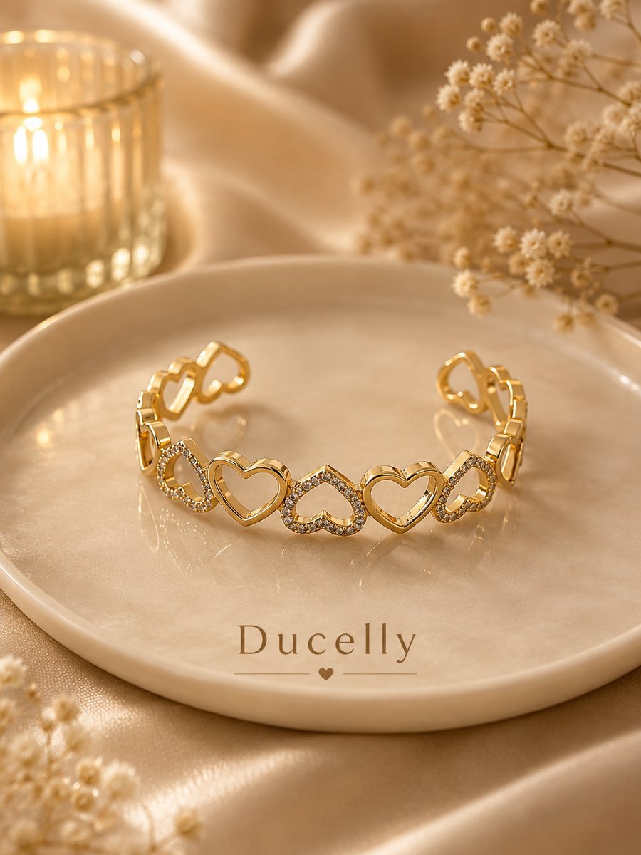 Bracelete Corações