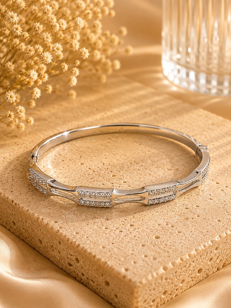 Bracelete Fina Cravejada